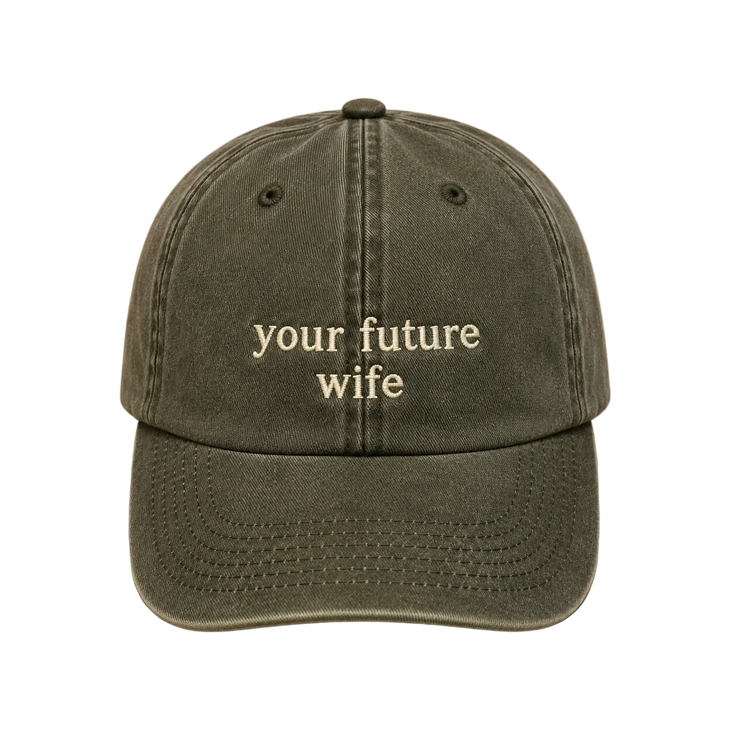 The Vow embroidered cap
