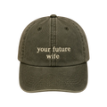 The Vow embroidered cap