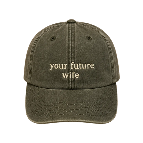 The Vow embroidered cap