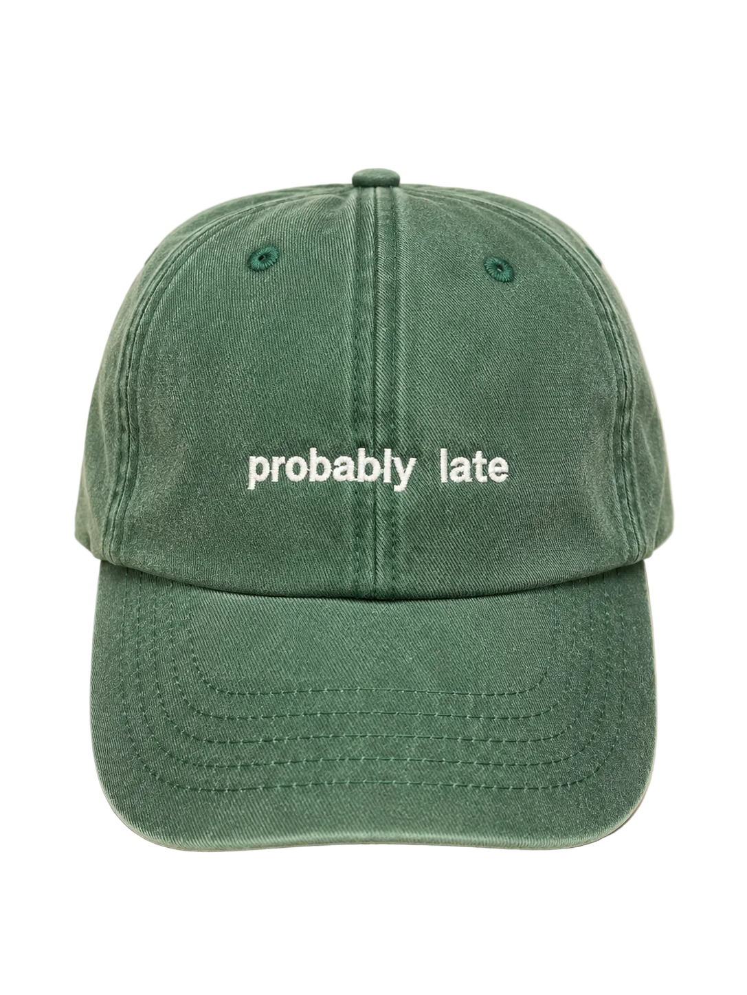 The Late embroidered cap